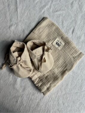 Zara Neutral Cream Shoes Size 15